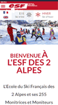 Mobile Screenshot of esf2alpes.com